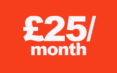 £25 per month