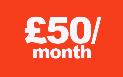 £50 per month